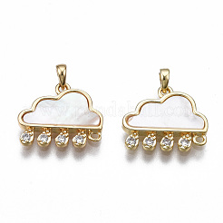 Латунные соединители с прозрачным кубическим цирконием с микропаве&nbsp;KK-S356-346-NF