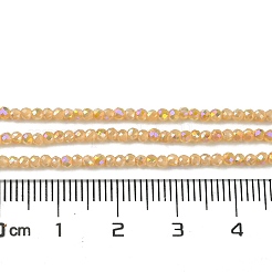 Гальванические стеклянные бусины&nbsp;EGLA-P055-01A-AB02