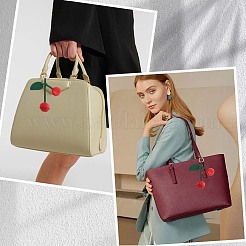 1 шт. искусственная кожа с брелоком из сплава&nbsp;KEYC-SP0001-41C