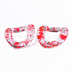 Прозрачные акриловые связывая кольца&nbsp;OACR-N009-015A-B15