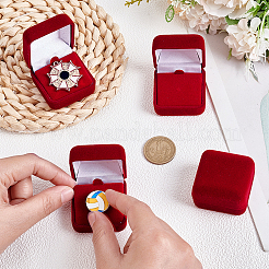 Пластиковая обложка с бархатными упаковочными коробками для брошей&nbsp;VBOX-WH0012-08B