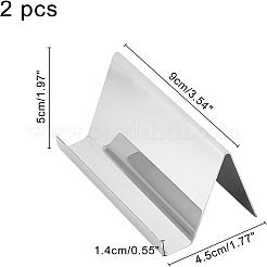 Рамка для визиток из нержавеющей стали&nbsp;LS-ODIS-WH0008-37P