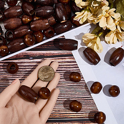 160шт 2 вида деревянных бусин&nbsp;WOOD-PA0001-31