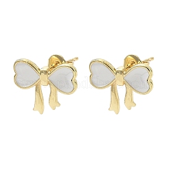 Серьги-гвоздики из латуни&nbsp;EJEW-F383-01G