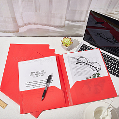 6 шт. полипропиленовые пластиковые папки для файлов&nbsp;AJEW-CP0006-39A