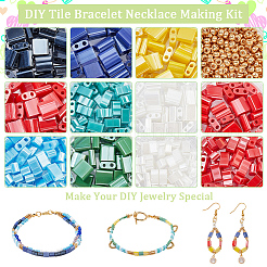 Набор для самостоятельного изготовления ожерелья из плитки&nbsp;DIY-NB0007-98