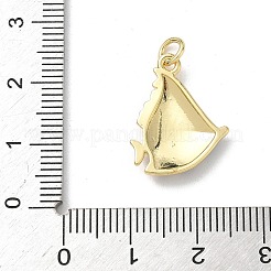 Подвески из латуни с морскими животными и эмалью&nbsp;KK-B155-02A-03G