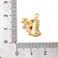 Латунные микро проложить кубического циркония подвески&nbsp;KK-C117-04A-G