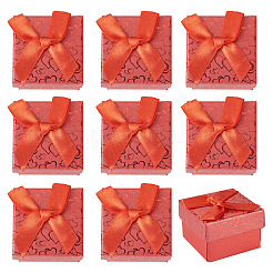 Бант картон бумага кольца подарочные коробки для хранения&nbsp;CON-TAC0001-16B