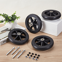 Переднее колесо hepe с железным подшипником&nbsp;DIY-WH0816-059B