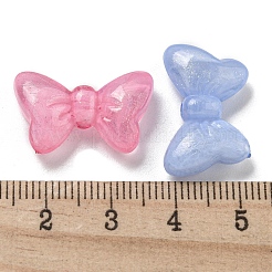 Светящиеся прозрачные акриловые бусины&nbsp;OACR-E041-08