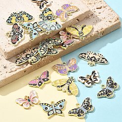 24шт 12 стиля подвески из сплава с эмалью&nbsp;ENAM-FS0001-94