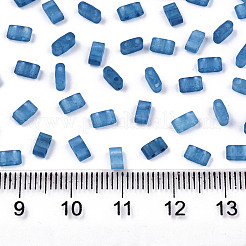 Стеклянные бусины FGB с 2 отверстием&nbsp;LS-X-SEED-S031-M-SH1205FR