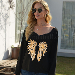 2 шт. 2 стиля полиэстеровой вышивки пришивные аппликации&nbsp;DIY-CY0001-02A-02