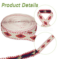 10 ярд полиэстеровых лент для вышивки&nbsp;OCOR-GF0004-85B