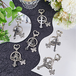 6шт брелок из сплава&nbsp;KEYC-SP00003