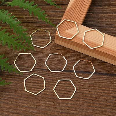 Латунные соединительные колечки&nbsp;X-KK-S327-03KC-1