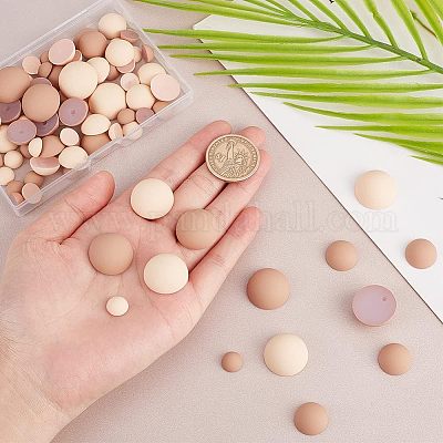 6 стиль непрозрачных акриловых бусин&nbsp;SACR-CA0001-15-1