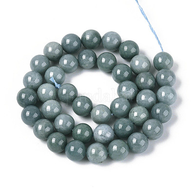 Естественный жадеит бисер пряди&nbsp;G-N353-07D-01-1