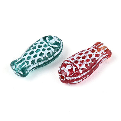 Окрашенные стеклянные бусины&nbsp;GLAA-T025-40M-1