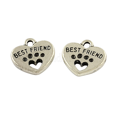 Тибетский стиль сеттинги сплава шарма сердца горный хрусталь TIBEP-Q043-348-RS-1