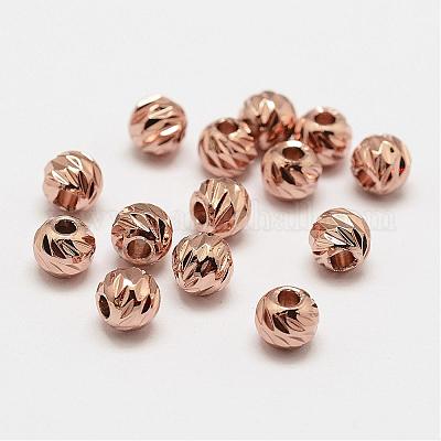 Spacer бисер латунные&nbsp;KK-P056-11RG-NR-1