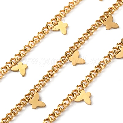 Цепи панцирного крепления из нержавеющей стали 304 с подвеской-бабочкой CHS-F020-03G-03-1