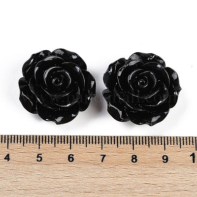 Резные бусины из синтетического коралла&nbsp;CORA-M001-02B-1