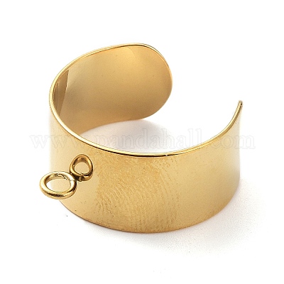 Ионное покрытие (ip) 304 нержавеющая сталь открытые манжеты палец кольца компоненты&nbsp;STAS-WH0029-40B-G-1