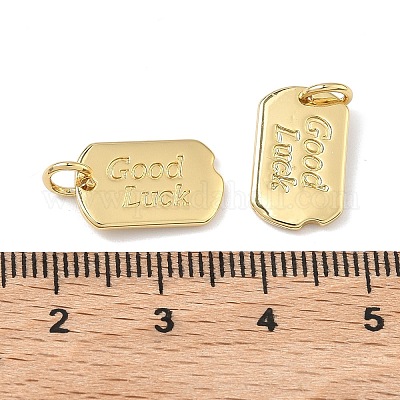 Латунные подвески&nbsp;KK-P349-06G-1