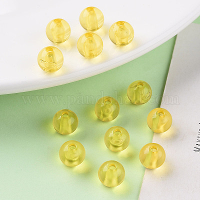 Прозрачные акриловые бусины&nbsp;MACR-S370-A8mm-717-1