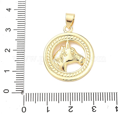 Латунные подвески&nbsp;KK-H539-19G-G-1