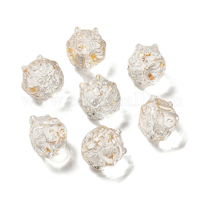 Прозрачные стеклянные бусины&nbsp;GLAA-D025-05H-1