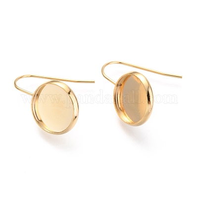 Крючки для сережек из нержавеющей стали 304 STAS-F227-22C-G-1