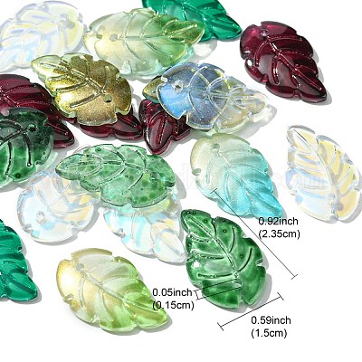 Стеклянные подвески&nbsp;GLAA-YW0003-35-1