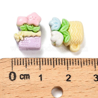 Непрозрачные кабошоны из смолы RESI-I068-05-1