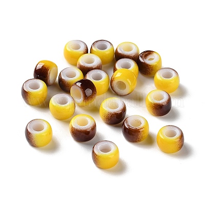 Европейские бусины из АБС-пластика&nbsp;KY-G033-02A-12-1