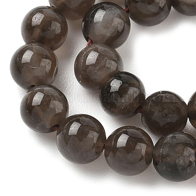 Природный дымчатый кварц нитей бисера&nbsp;G-G184-A04-02-1