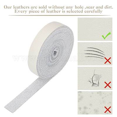 Плоский шнур из микрофибры из искусственной кожи&nbsp;LC-WH0006-07A-06-1