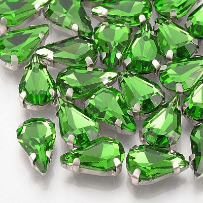 Шить на горный хрусталь&nbsp;RGLA-T035-8x13mm-20-1