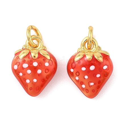 Латунь эмаль подвески KK-K364-28G-1