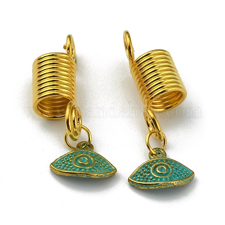 Сплав дреды бусины&nbsp;OHAR-WH0031-02L-1