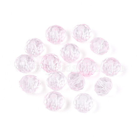 Выпечка расписные прозрачные стеклянные бусины X1-GLAA-N011-10mm-10-1