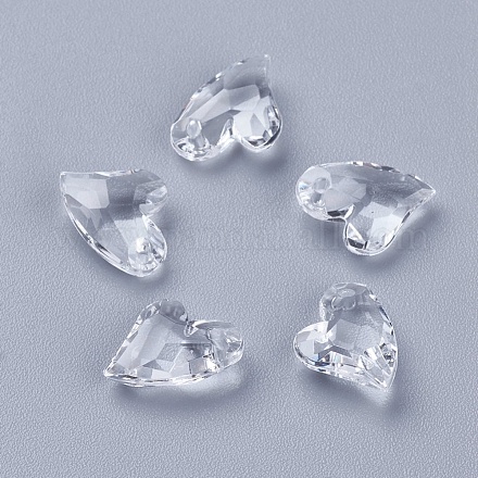 Прозрачные акриловые брелоки X-MACR-G055-11mm-02X-1