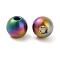 Titanium Beads, Round, Rainbow Color, 10x9mm, Hole: 2.8mm