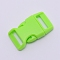 POM Plastic Side Release Buckles, Survival Bracelet Clasps, Lime, 40x23x9mm, Hole: 16x3mm