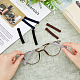 4 пара 4-цветных шерстяных ниток для очков с ушками FIND-HY0003-10-3
