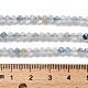 Природные Аквамарин бисер нитей&nbsp;LS-G-RM2025-A17-3mm-B-5