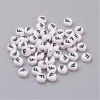 Акриловые бусины с горизонтальными отверстиями&nbsp;X-PL37C9070-F