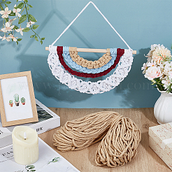 85м хлопковый плетеный шнур&nbsp;OCOR-WH0036-74D